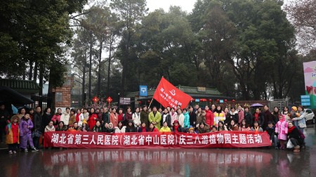 伴三月细雨.闻百花芳香”——湖北省中山医院庆祝“三八”国际妇女节